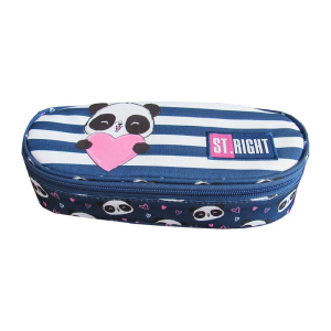 Penar neechipat St.Majewski Bambino Lovely Panda, 1 fermoar, 1 extensie, albastru, 652592