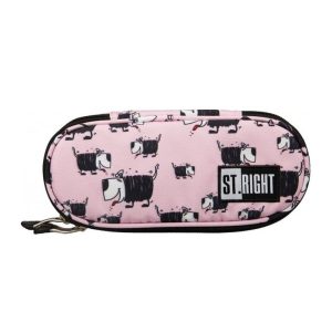 Penar neechipat St.Majewski St.Right Dogs, 1 fermoar, 1 extensie, roz, PC-01 / 620713