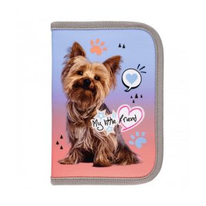 Penar neechipat St.Majewski My Little Friend Dog, 1 fermoar, 2 extensii, piersica cu bleu, 668432