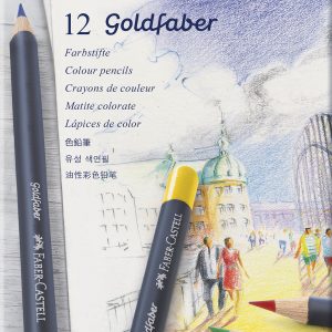 CREIOANE COLORATE 12 CULORI GOLDFABER CUTIE METAL FABER-CASTELL