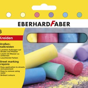 CRETA 6 CULORI DESEN ASFALT EBERHARD FABER