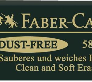 RADIERA ARTA DUST FREE 20 VERDE FABER-CASTELL