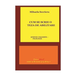 Cum Se Scrie O Teza De Abilitare