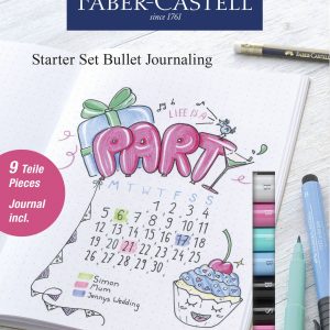 SET BULLET JOURNALING 9 BUC FABER-CASTELL