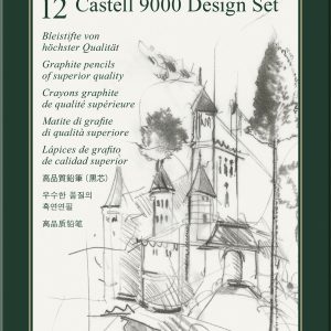 SET DESIGN 12 BUC CREION GRAFIT CASTELL 9000 FABER-CASTELL