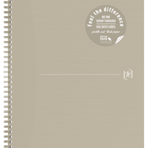 CAIET OXFORD ORIGINS A4+ 70F SPIRA SCRIBZEE ECOLABEL PATRATELE BEJ