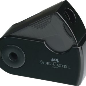 ASCUTITOARE PLASTIC SIMPLA SLEEVE-MINI NEAGRA FABER-CASTELL