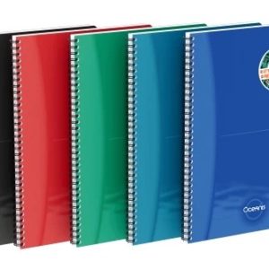 CAIET ORG OXFORD OFFICE OCEANIS A4 90F SPIRA SCRIBZEE PEFC DICTANDO DIVERSE CULORI