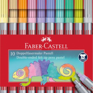 CARIOCA 10 CULORI PASTEL 2 CAPETE FABER-CASTELL
