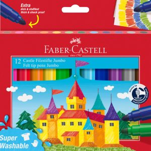 CARIOCA 12 CULORI JUMBO SUPERWASHABLE FABER-CASTELL