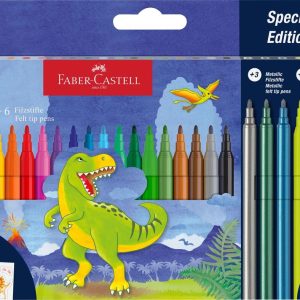 CARIOCA 18+6 CULORI DINOZAURI FABER-CASTELL