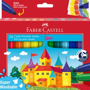 CARIOCA 24 CULORI JUMBO SUPERWASHABLE FABER-CASTELL