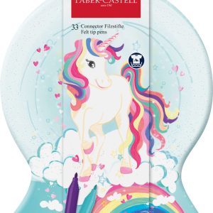 CARIOCA 33 CULORI UNICORNI 2023 CONNECTOR FABER-CASTELL