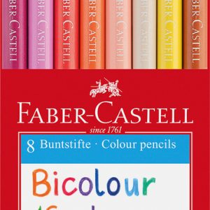 CREIOANE COLORATE BICOLORE 8*2 FABER-CASTELL