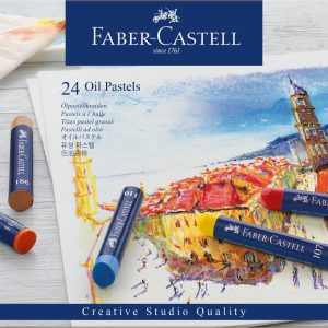CREIOANE ULEI PASTEL 24 CULORI FABER-CASTELL
