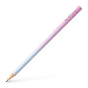 Creion grafit Faber-Castell Triunghiular Flow B, culori diverse