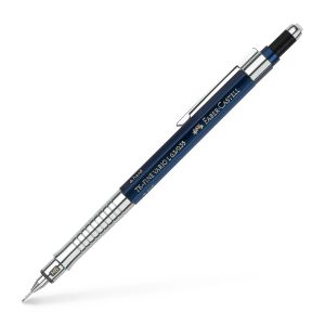 Creion mecanic Faber-Castell TK-Fine Vario L, indigo, grosimi diverse
