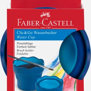 CUTIE APA CLICK-GO ALBASTRA FABER-CASTELL