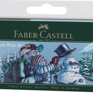 PITT ARTIST PEN SET 6 BUC CULORI IARNA 2022 FABER-CASTELL