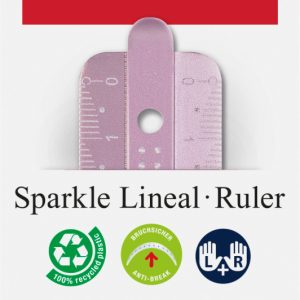 RIGLA 15CM SPARKLE FABER-CASTELL