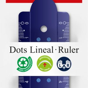 RIGLA 30CM DOTS FABER-CASTELL