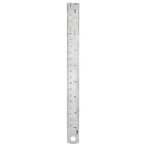 RIGLA METAL 20 CM DELI