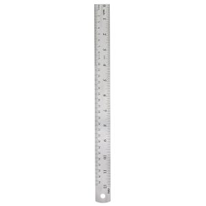RIGLA METAL 30 CM DELI