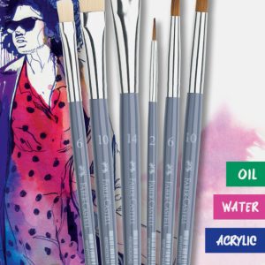 SET 6 PENSULE (3 ROT+3 TES) CREATIVE STUDIO FABER-CASTELL