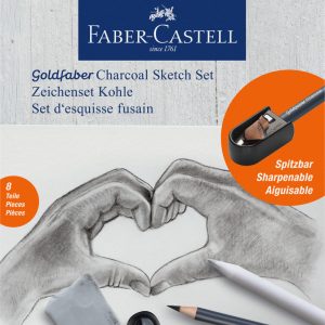 SET DESEN CARBUNE 8 BUC FABER-CASTELL