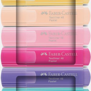 TEXTMARKER SET 8 PASTEL 1546 CUTIE CARTON 2024 FABER-CASTELL