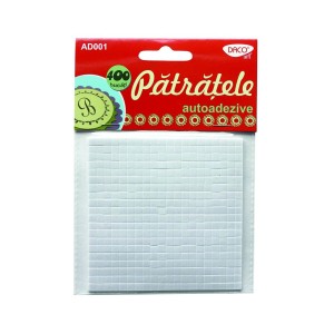 ACCESORII CRAFT - AD001 PATRATELE AUTOADEZIVE