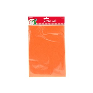 ACCESORII CRAFT - AD081P FETRU UNI SET4 PORTOCALIU