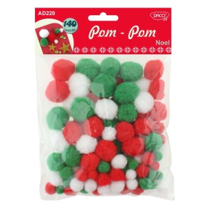 ACCESORII CRAFT - AD220 POM POM NOEL DACO