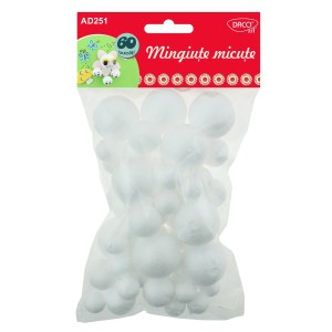 ACCESORII CRAFT - AD251 MINGIUTE MICUTE POLISTIREN DACO