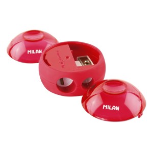 ASCUTITOARE PLASTIC DUBLA CU CONTAINER SPHERE MILAN