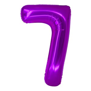BALON FOLIE CIFRA 7 ROZ 100 CM DACO BL1007RZ