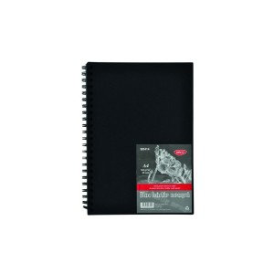 BLOC A4 HARTIE NEAGRA 140G 30 FILE DACO BD414