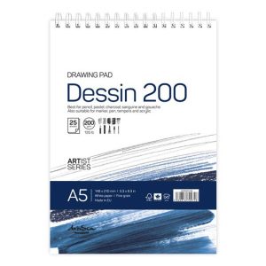 Bloc cu spira Dessin 25 file 200 g/mp Drasca