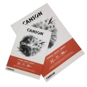 Bloc Schite Graduate Croquis 96 g/mp 40 File Canson