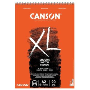 Bloc XL Schite Canson Croquis cu spirala pe latura scurta