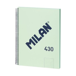 CAIET A4 80 FILE DR SPIRA MILAN VERDE 430 57142E80GR