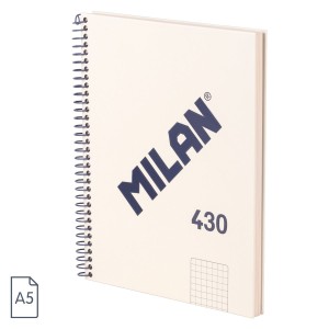 CAIET A5 80 FILE AR SPIRA MILAN BEJ 430 57153E80SNCBG