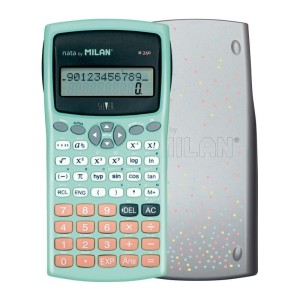CALCULATOR 10 DG MILAN STIINTIFIC SILVER 159110SL (Din care timbru verde 0,1 RON)