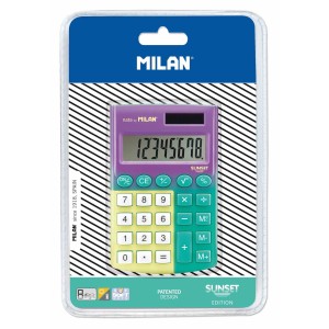 CALCULATOR 8 DG MILAN SUNSET GALBEN (Din care timbru verde 0,1 RON)