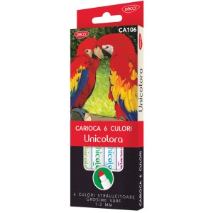 CARIOCA 6C VARF CONIC UNICOLORA DACO CA106