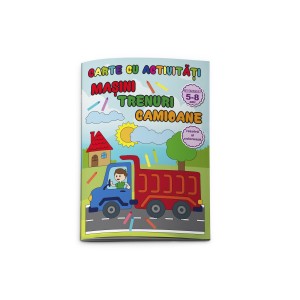 CARTE COLORAT SI ACTIVITATI MASINI TRENURI CAMIOANE 771197