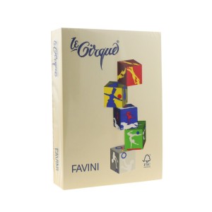 CARTON A3 COLOR 160G/MP 110 CREM FAVINI