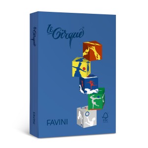 CARTON COLOR 160G/MP A4 303 ALBASTRU OCEAN FAVINI