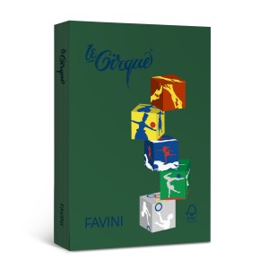 CARTON COLOR 160G/MP A4 304 VERDE CHRISTMAS FAVINI