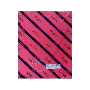CARTON COLOR 220G/MP 50X70 04 20COLI ROSU FAVINI A33C012